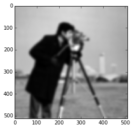 Blurred camera-man image